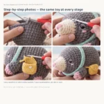 Garden Mole – easter crochet pattern (photo 4)