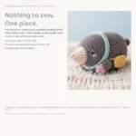 Garden Mole – easter crochet pattern (photo 7)