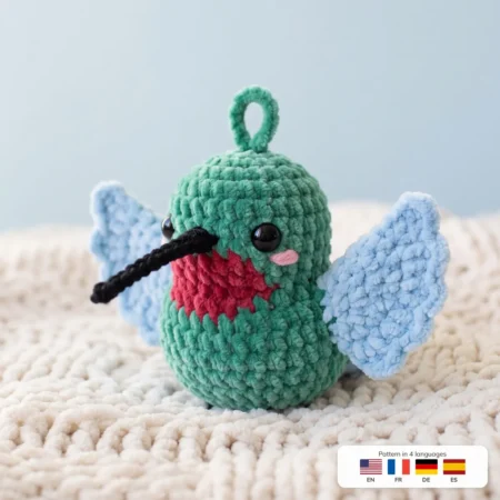 Hummingbird – easter crochet pattern