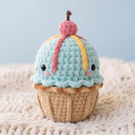 Snow Cone Buddy – summer crochet pattern (photo 2)