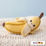 Banana Buddy – crochet food pattern