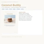 Coconut Buddy – summer crochet pattern (photo 3)