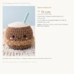 Coconut Buddy – summer crochet pattern (photo 5)