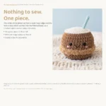 Coconut Buddy – summer crochet pattern (photo 7)