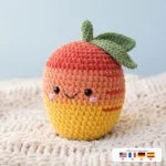 Mango Buddy – crochet food pattern