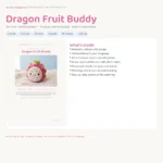 Dragon Fruit Buddy – crochet dragon pattern (photo 3)