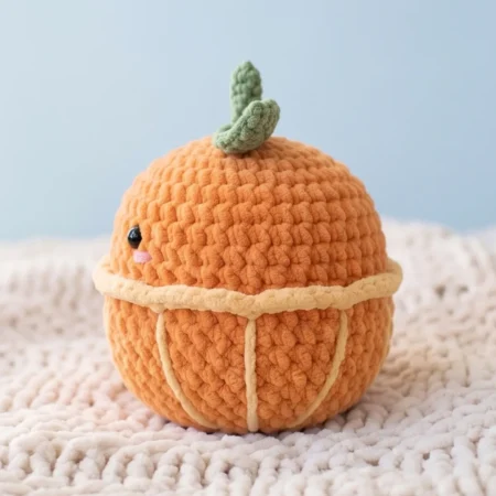 Orange Buddy – crochet food pattern (photo 2)