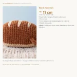 Bread Loaf Buddy – no-sew amigurumi crochet pattern (photo 5)