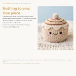 Cinnamon Roll Buddy – no-sew amigurumi crochet pattern (photo 7)