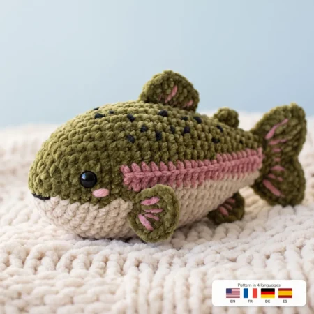 Rainbow Trout – crochet animal patterns