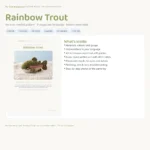 Rainbow Trout – crochet animal patterns (photo 3)
