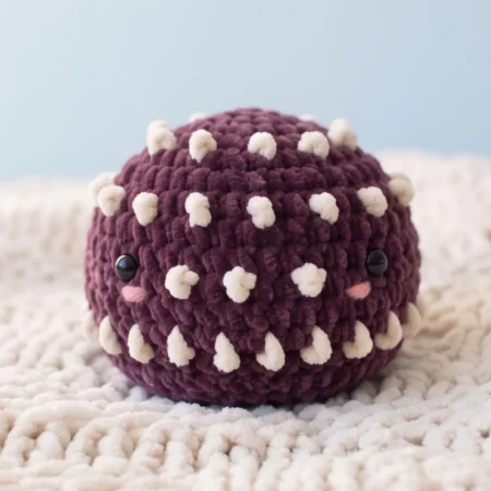 Sea Urchin – sea turtle crochet (photo 2)