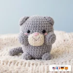 Scottish Fold Kitten – crochet cat