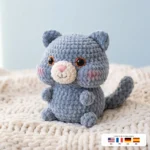 British Shorthair Kitten – crocheted cat pattern