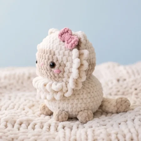 Persian Kitten – crochet cats pattern (photo 2)