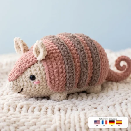 Armadillo – crochet animal patterns