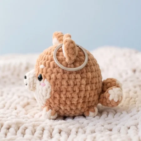 Shiba Charm – crochet keychains (photo 2)