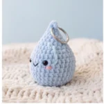 Raindrop Charm – keychain crochet pattern (photo 8)