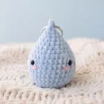 Raindrop Charm – keychain crochet pattern (photo 9)