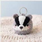 Badger Charm – crochet keychains patterns (photo 2)
