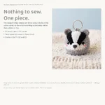 Badger Charm – crochet keychains patterns (photo 7)