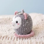 Opossum Charm – crochet patterns for keychains (photo 2)