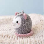 Opossum Charm – crochet patterns for keychains (photo 8)
