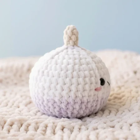 Emotional Support Garlic – kawaii crochet pattern (photo 2)