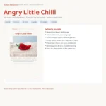 Angry Little Chilli – kawaii crochet pattern (photo 3)