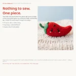 Angry Little Chilli – kawaii crochet pattern (photo 7)