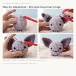 Pocket Gremlin – crochet keychain pattern (photo 4)