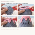 Grumpy Little Volcano – kawaii crochet pattern (photo 4)