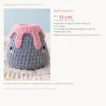 Grumpy Little Volcano – kawaii crochet pattern (photo 5)