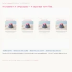 Grumpy Little Volcano – kawaii crochet pattern (photo 6)