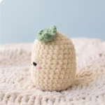 Emotional Support Bean – crochet keychain pattern (photo 2)