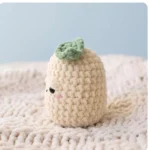 Emotional Support Bean – crochet keychain pattern (photo 9)