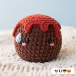 Anxious Little Meatball – kawaii crochet pattern