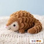 Pocket Pangolin – kawaii crochet pattern