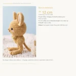 Tiny Jerboa – kawaii crochet pattern (photo 5)