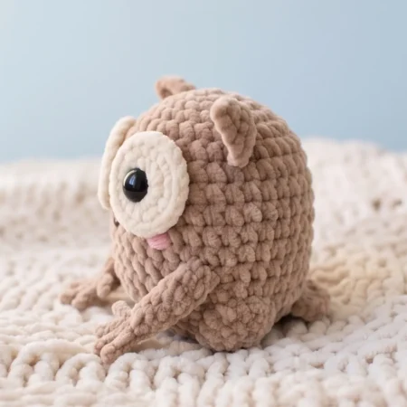Tiny Tarsier – no-sew amigurumi crochet pattern (photo 2)