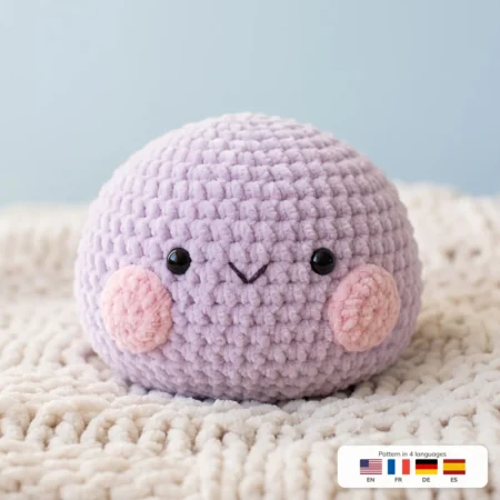 Pocket Squish Pal – no-sew amigurumi crochet pattern