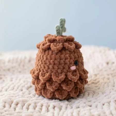 Little Pinecone – no-sew amigurumi crochet pattern (photo 2)