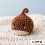 Chestnut Buddy – no-sew amigurumi crochet pattern