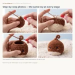 Chestnut Buddy – no-sew amigurumi crochet pattern (photo 4)