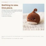 Chestnut Buddy – no-sew amigurumi crochet pattern (photo 7)