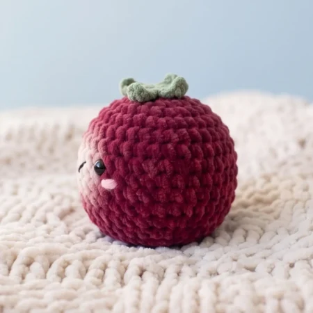 Cranberry Buddy – no-sew amigurumi crochet pattern (photo 2)