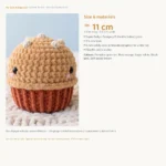 Spiced Muffin Buddy – no-sew amigurumi crochet pattern (photo 5)