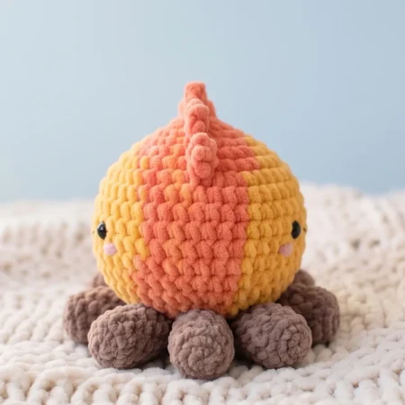 Little Campfire – no-sew amigurumi crochet pattern (photo 2)