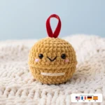 Jingle Bell Buddy – no-sew amigurumi crochet pattern
