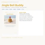 Jingle Bell Buddy – no-sew amigurumi crochet pattern (photo 3)